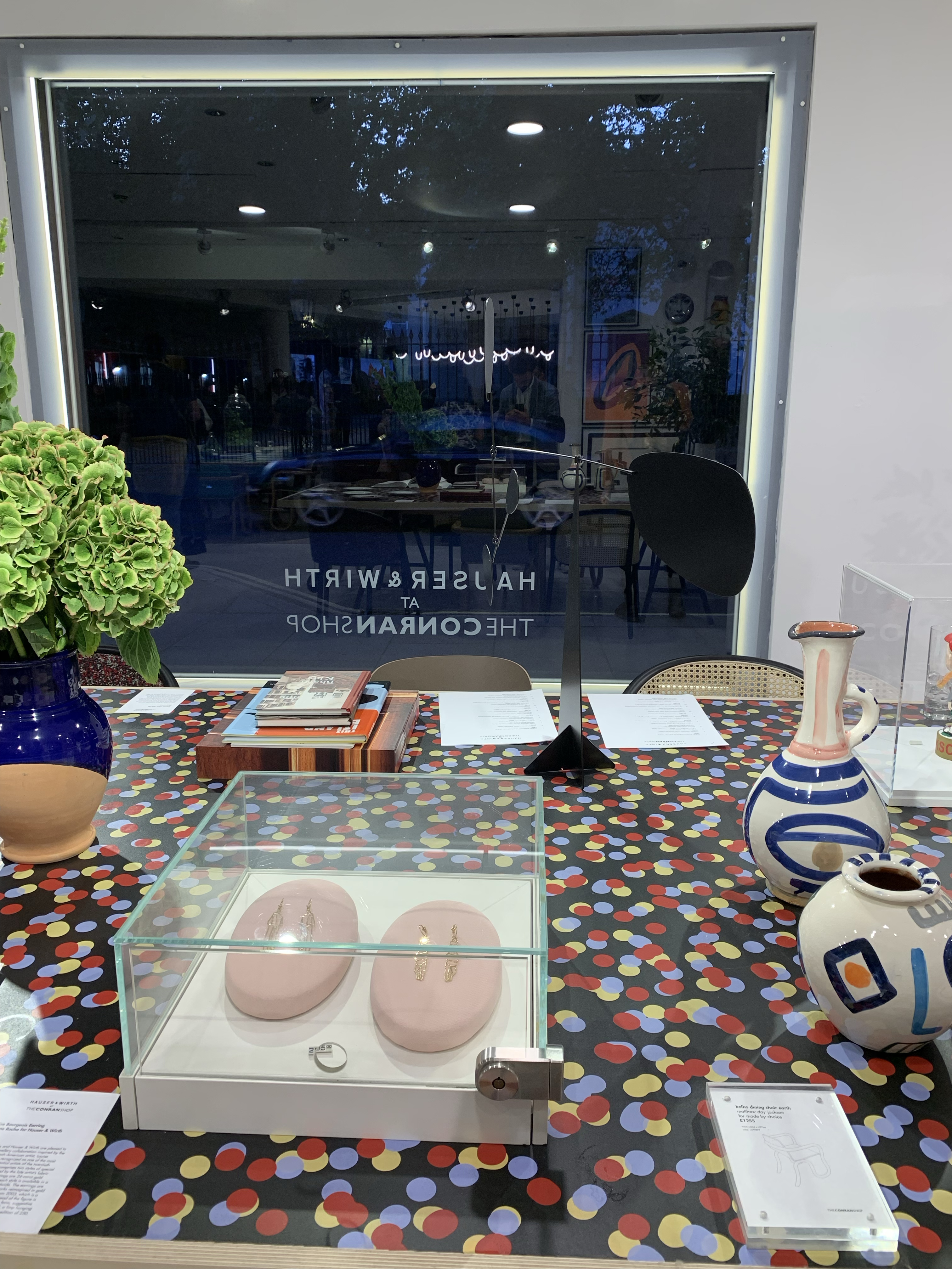 The Conran Shop table and window