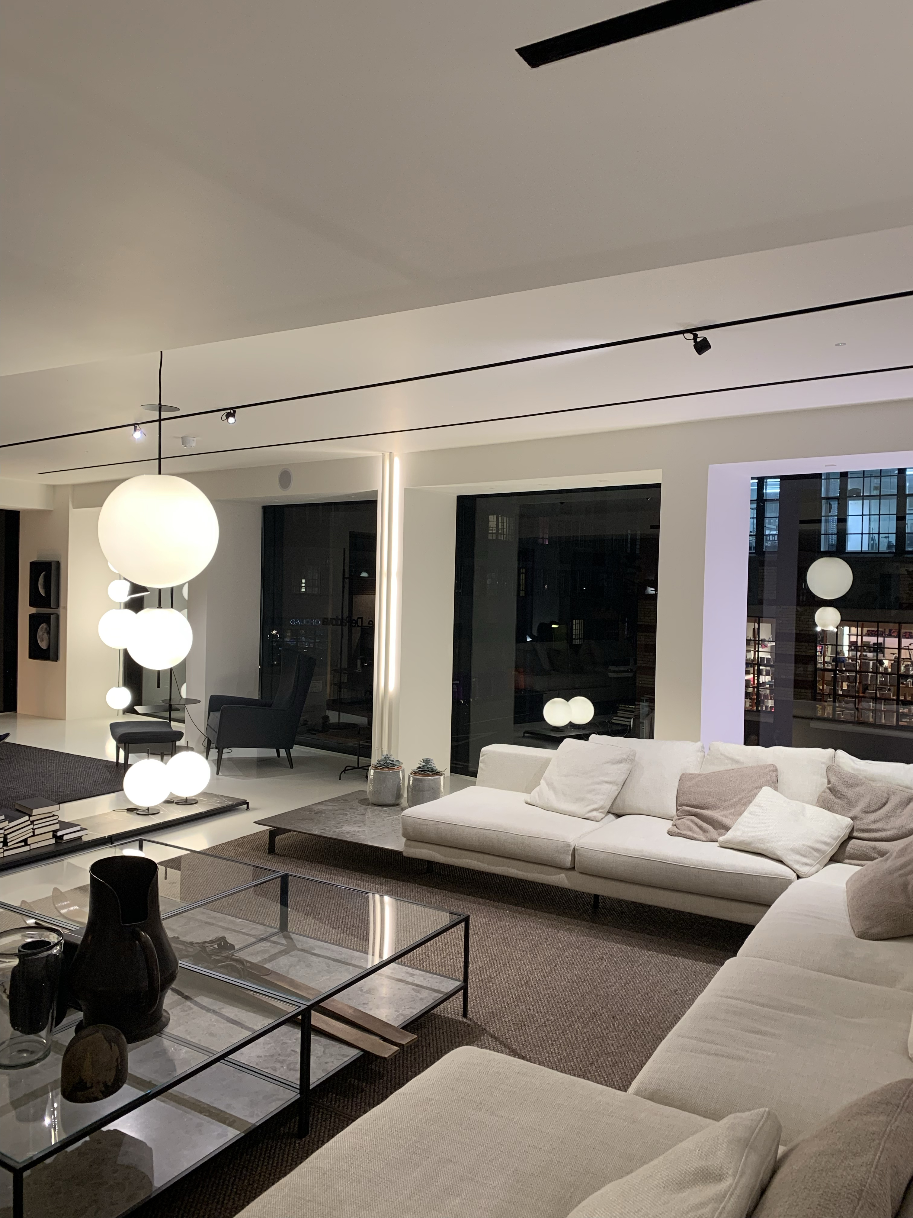 Interior design showroom in Chelsea