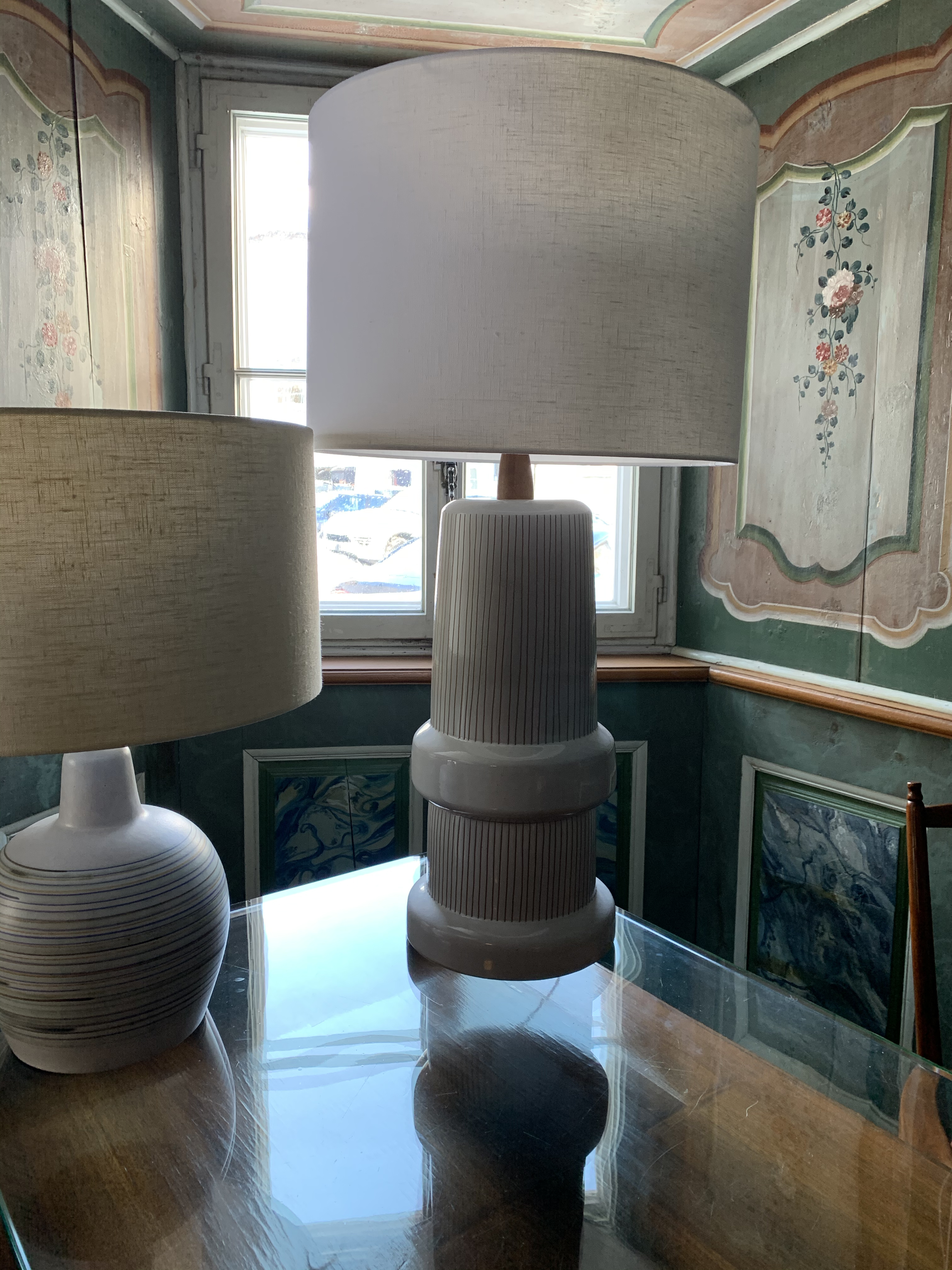 White Lamp Interior Design