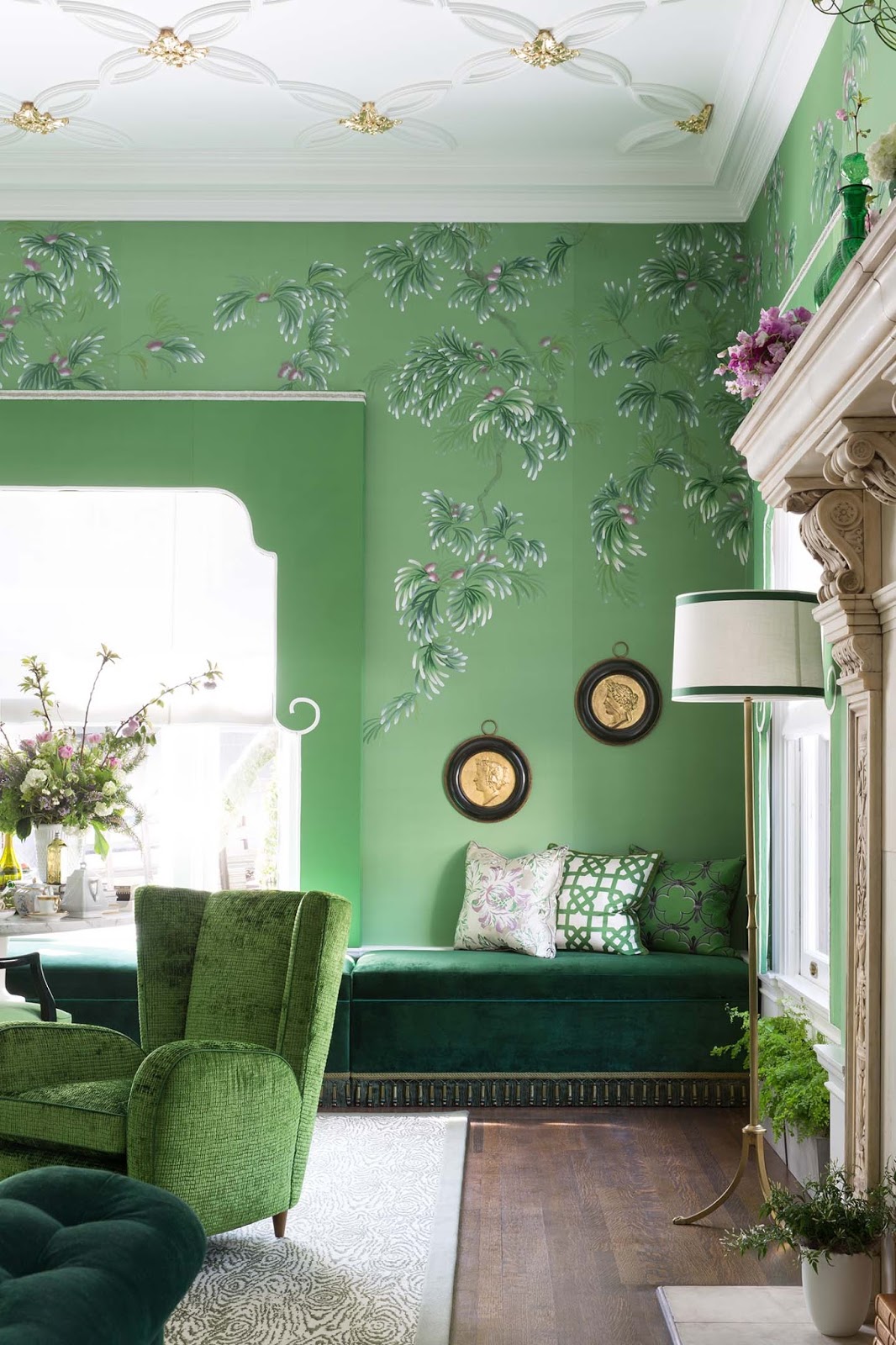 Green Room Interior Design